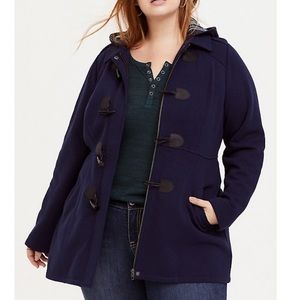 Navy Toggle Coat 🧥